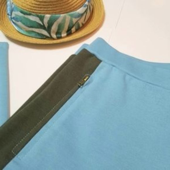 Olive & Blue Ladies L Two-Tone Stretch Pants - Picture 3 of 4